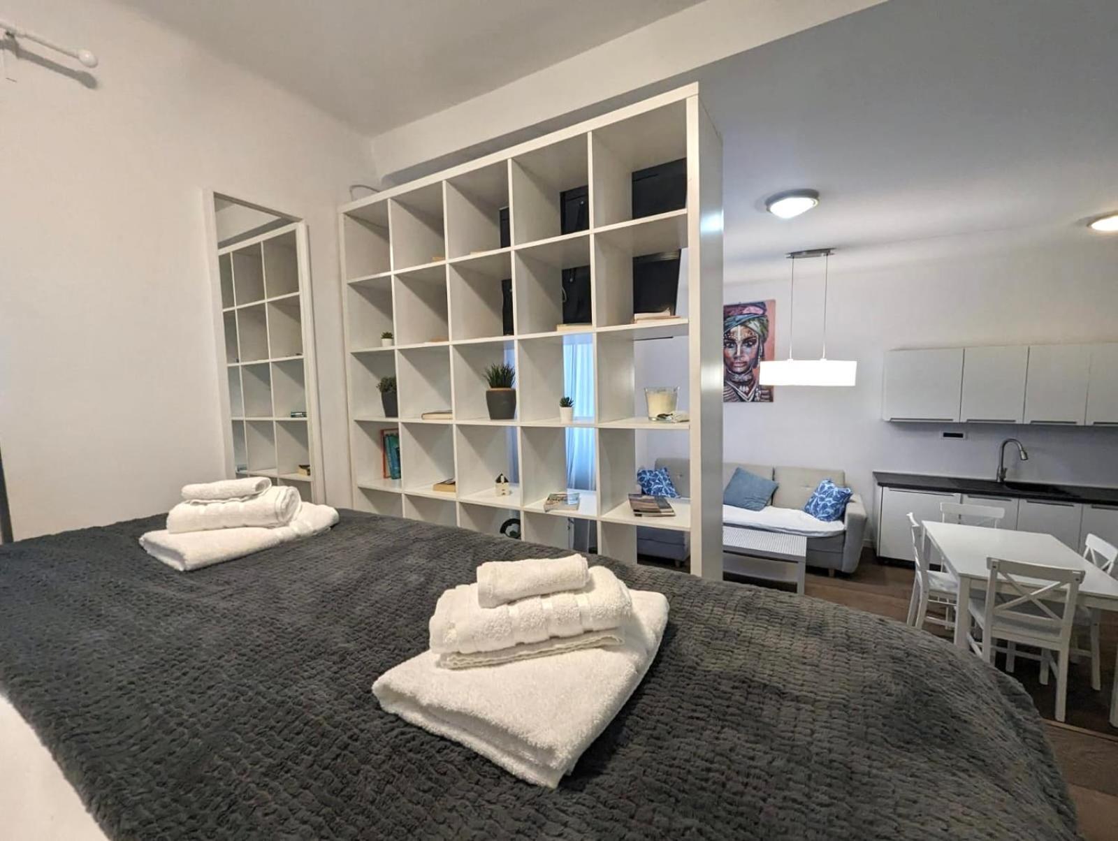 Fantabulous Downtown Abode W King Bed, 65" Tv, Washer And Tumble Dryer Zagreb Bagian luar foto